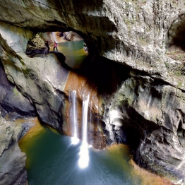 Škocjanske jame: pot skozi podzemni kanjon